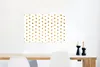 MuchoWow® Poster Gold - Weiß - Tupfen - Muster 60x40 cm - Produktbild-Vorschau 5