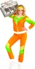 80er Jahre Retro Trainingsanzug Kostüm Produktbild-Vorschau 4