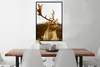 MuchoWow® Gerahmtes Poster Damhirsch - Wald - Herde - Tiere Produktbild-Vorschau 2