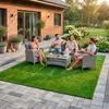 Springos® Künstlicher Rasen 32 mm Grün 2x5 m – Kunstrasen Produktbild-Vorschau 5