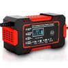 A black and red 12V intelligent pulse repair charger is shown against a white background. Podgląd zdjęcia produktu