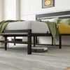 MODFU Manželská postel 140 x 200 s matrací, kovová postel s Náhled obrázku produktu 4
