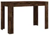 vidaXL Esstisch Räuchereiche 120x60x76 cm Holzwerkstoff Produktbild-Vorschau 1