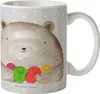 Mr. & Mrs. Panda Kaffeebecher Bär Gefühl - Grau Pastell - Produktbild-Vorschau 1