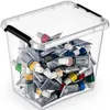 Contenitore in plastica con coperchio, organizer Anteprima dell’immagine prodotto 3