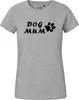 Huuraa Damen T-Shirt Dog Mum Tapse XXL Sport Grey Bio Produktbild-Vorschau 2