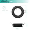 9er Set Oktaplex schwenkbare Einbauspots 68mm Lochmaß Produktbild-Vorschau 4