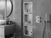 Mexen X-Wall-R mensola ad incasso con flangia 30 x 30 cm, Anteprima dell’immagine prodotto 4