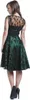 Voodoo Vixen Mittellanges Kleid Damen Emerald grün XL Produktbild-Vorschau 6