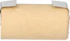 A close-up of a battery with metal clips on either end and a paper wrapper. Produktbild-Vorschau