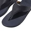 Pantofola da donna FitFlop Lulu in pelle con puntale Anteprima dell’immagine prodotto 5