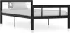 Rama Łóżka, Czarno-Biała, Metalowa, 90 X 200 Cm Lumarko! Podgląd zdjęcia produktu 6