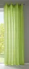 A single green curtain hanging in front of a window. Produktbild-Vorschau