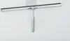 A silver squeegee with a T-shaped handle is mounted on a white background. Produktbild-Vorschau