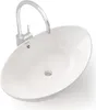 VILSTEIN Keramik Waschbecken, 60cm, Oval, Weiß, Mit Produktbild-Vorschau 2