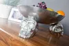 riess-ambiente Design Deko-Schale SKULL 35cm silber Produktbild-Vorschau 3