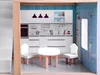 drewniany domek dla lalek w stylu Boho led | ZA4131 Podgląd zdjęcia produktu 9