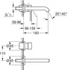 GROHE 19408GN1, Umywalki Podgląd zdjęcia produktu 2