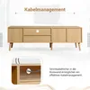 okwish TV-Schrank TV-Lowboard mit 2 Türen und 1 Produktbild-Vorschau 5