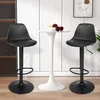 2er Set Barhocker,Gepolsterte Küchenstühle,Barstühle mit PP Produktbild-Vorschau 2