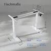 Bureau réglable en hauteur FLEXISPOT CylineX Pro, Voir les images du produit 3