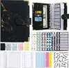 INF A6-Ringbuch mit Budgetblatt, Budgetplaner Schwarz Produktbild-Vorschau 1