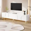 Merax TV Lowboard mit asymmetrisches Bogenrelief, TV Produktbild-Vorschau 4