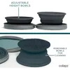 Kit de voyage - Deux gamelles pliables avec bouteille d'eau Voir les images du produit 3