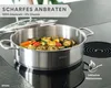 DIVORY Schmorpfanne 28 cm – Hohe Edelstahl Servierpfanne Produktbild-Vorschau 7