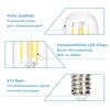 ZMH E14 LED Kaltweiß Glühbirnen Vintage - T25 LED Produktbild-Vorschau 4