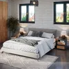 Vicco Nachttisch Monty, 2er Set, Anthrazit/Goldkraft Eiche Produktbild-Vorschau 4