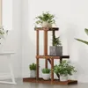 vidaXL Stojan na kvety 81x25x75,5 cm z masívneho jedľového Náhľad obrázku produktu 3
