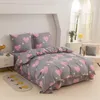 Pościel 160x200 + 2 70x80 poduszki - Komplet Szara z Podgląd zdjęcia produktu 2