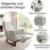 UnboxG Sedia a dondolo Soggiorno Giardino Sedia a dondolo Anteprima dell’immagine prodotto 8