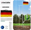 tectake® Aluminium Fahnenmast wetterfest inklusive Seilzug Produktbild-Vorschau 5