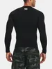 Under Armour Ua Hg Armor Comp Ls-Schwarzes T-Shirt Produktbild-Vorschau 11