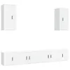 vidaXL 6-tlg. TV-Schrank-Set Weiß Holzwerkstoff Produktbild-Vorschau 1