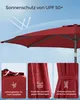 SONGMICS Sonnenschirm Ø300 cm UPF 50+ beidseitig um 30° Produktbild-Vorschau 4
