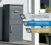 Westmann Stahl Paketbox Pedro Anthrazit 50x37x112 cm Produktbild-Vorschau 3