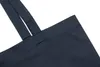 Granatowa torba bawełniana bio 38×42 cm – wytrzymała, Podgląd zdjęcia produktu 6