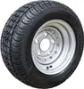 Rad + Reifen 195/50 B10 (18x8,00-10) Zoll 6JA x 10H2 NaRubb 66,5/112/5 Produktbild-Vorschau