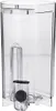 A clear plastic water tank with a black filter component at the bottom. Anteprima dell’immagine prodotto