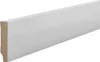 Sockelleiste MDF 13 x 58 Weiß RAL 9016 Foliert Fußleiste Produktbild-Vorschau 3
