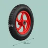Relaxdays Set van 2 wielen voor kruiwagen, 3.25-8, massief Productafbeelding-voorbeeld 4