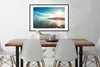 MuchoWow® MuchoWow® Gerahmtes Poster Meer - Boot - Berg Produktbild-Vorschau 3