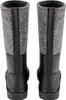 A pair of black and gray boots shown from the back. Produktbild-Vorschau