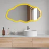Asymmetrischer Wandspiegel mit Druck – 90x45 cm – Produktbild-Vorschau 3