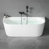 doporro Freistehende Design-Badewanne oval Vicenza519OA Produktbild-Vorschau 2