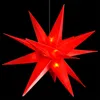 XL LED Ø 25cm Weihnachtsstern Rot Fensterstern Faltstern Produktbild-Vorschau 1
