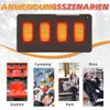 Tragbares USB-beheiztes Sitzkissen, 3 Temperaturreglern, Produktbild-Vorschau 5